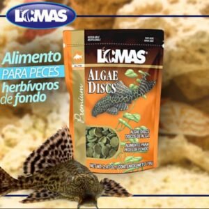 Alimento para peces herbívoros de fondo
