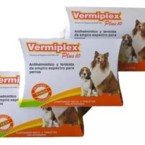 Desparasitante vermiplex caja