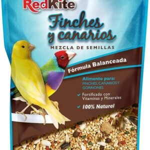 Finches y canarios red kite