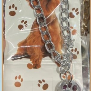 Collar con dije de huella