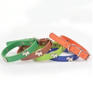 Collar con perritos incrustación gd