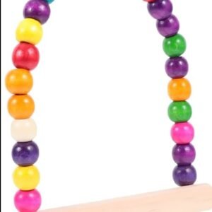 Juego de cuenca para ave columpio