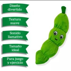 Juguete chícharo con sonido