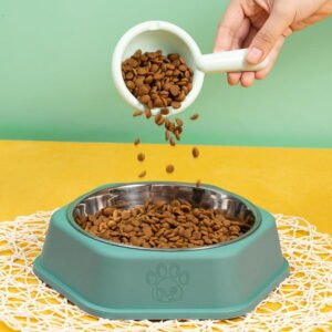 Plato exagonal quita cuenco