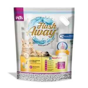 ARENA P/GATO FLUSH AWAY 8 KG