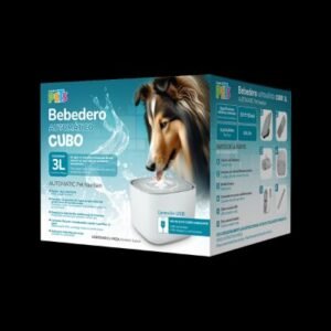 BEBEDERO FUENTE DE AGUA BLANCO 3L