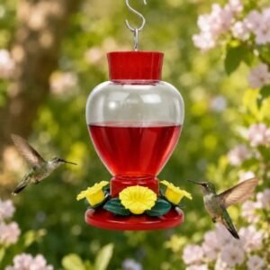 BEBEDERO ESFERA C/NARCISOS P/COLIBRI 1.2 L.