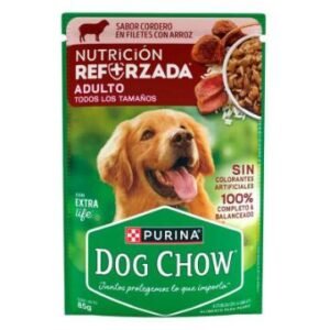 SOBRE DOG CHOW 85 G CORDERO