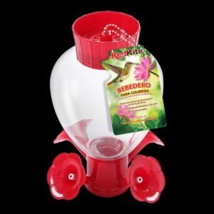 BEBEDERO DE ESFERA C/PETUNIAS P/COLIBRI 1.2 L.