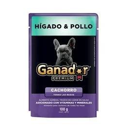 GANADOR PREMIUM SOBRE CACHORRO HIGADO/POLLO 100 G