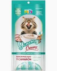 YUMMY CREAMY P/GATO PESCADO Y CAMARON