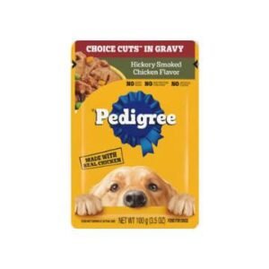 SOBRE PEDIGREE 85 G POLLO AHUMADO CON NOGAL AMERICANO