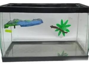 PECERA TORTUGA CON ISLA #4