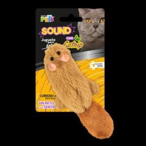 JUGUETE SKIN ARDILLA SOUND C/CATNIP
