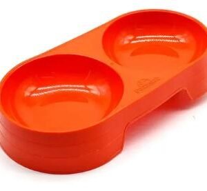 PLATO DOBLE CON ADAPTADOR PLASTICO