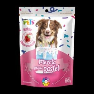 MEZCLA P/PASTEL SABOR FRESAS CON CREMA 100 G