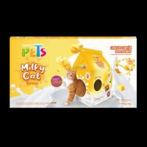 CASA DE CARTON CON RASCADOR P/GATO MANGO