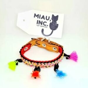 COLLAR PARA GATO HUICHOL