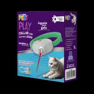 JUGUETE COLLAR PUNTERO LASER P/GATO