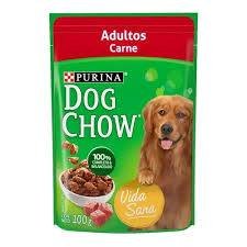 DOG CHOW SOBRE ADULTO CON CARNE 100 G
