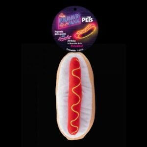 JUGUETE HOT DOG C/SQUEAKER FUNNY FOOD