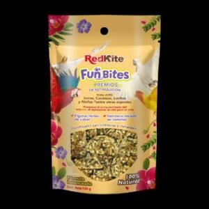 FUNBITES P CACATUAS, LOROS, LORITOS Y NINFAS.