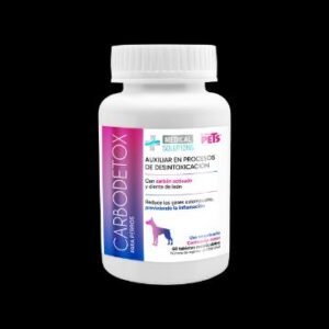 MS CARBODETOX TABLETAS MASTICABLES P/PERROS 60 TAB