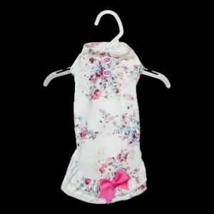 VESTIDO ESTAMPADO FLORES C/MONO XCH