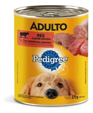 Pedigree Lata Adulto Res 375 g