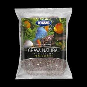 GRAVA P/ACUARIO MARMOL ROJO VINO 3 KG