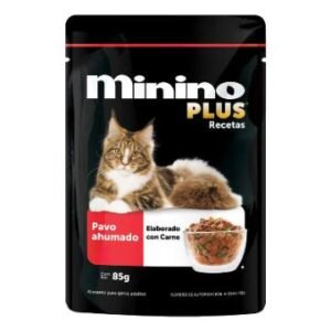 Minino Plus Sobre Pavo Ahumado 85 g