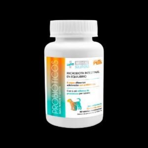 MS PROBIOTICOS TABLETAS MASTICABLES P/PERROS Y GATOS 60 TAB