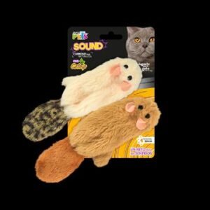 JUGUETE 2 PACK SKIN SOUND C/CATNIP