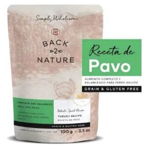 Sobre Back Nature Dog Pavo 100 g
