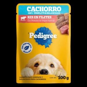 Sobre Pedigree Cachorro F. Res 100 g