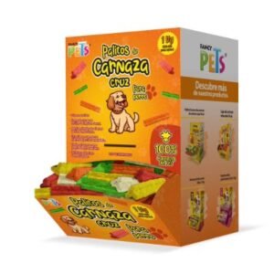 CAJA DE PALITOS DE CARNAZA CRUZ 1 KG