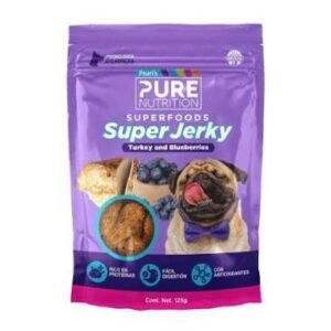 SUPER JERKY TURKEY AND BLUEBERRIES 125 G