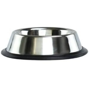 PLATO ACERO INOXIDABLE CON DERRAPANTE