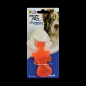 JUGUETE DENTAL HUESO/PESCADO ENTRELAZADO