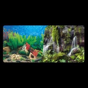RESPALDO DOBLE VISTA JARDIN/CASCADA 60 CM
